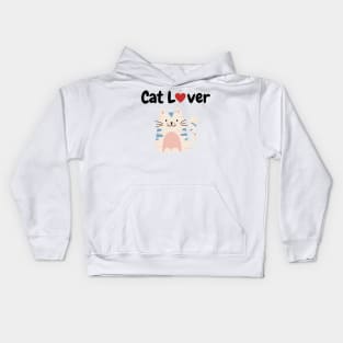 Cat lover Kids Hoodie